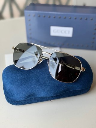 Gafas de sol Gucci Hombre Dorado Negro