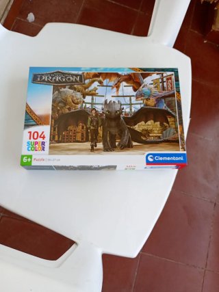Puzzle 104 piezas Cómo entrenar a tu dragón