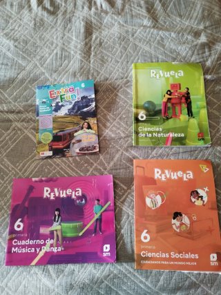 Libros 6 de primaria