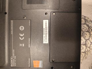 Portátil Sony Vaio Negro/Plateado