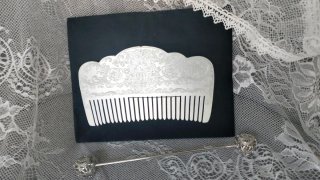 Peineta Huertana Plata