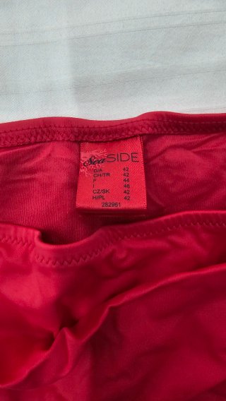 Mutandine costume rosse