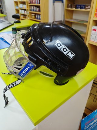 Casco Hockey CCM con visor Itech
