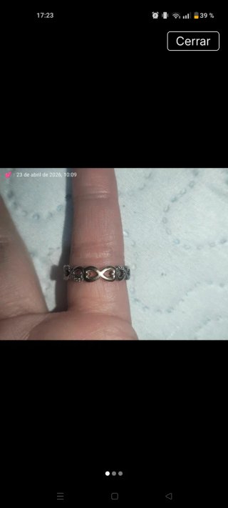 Anillo Infinito Plata