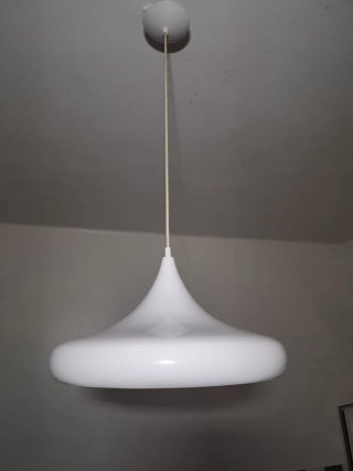 Lámpara de techo colgante blanca