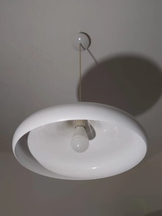 Lámpara de techo colgante blanca
