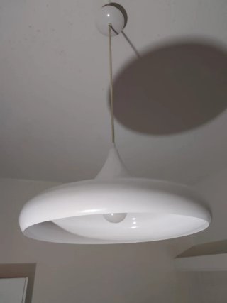 Lámpara de techo colgante blanca