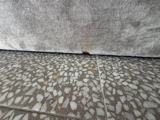 Sofá 3 plazas extensible gris (255x100cm)