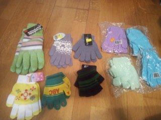 Lote de guantes.