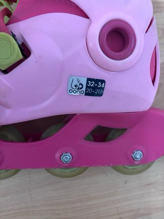 Patines Oxelo Talla 31-34 Rosas
