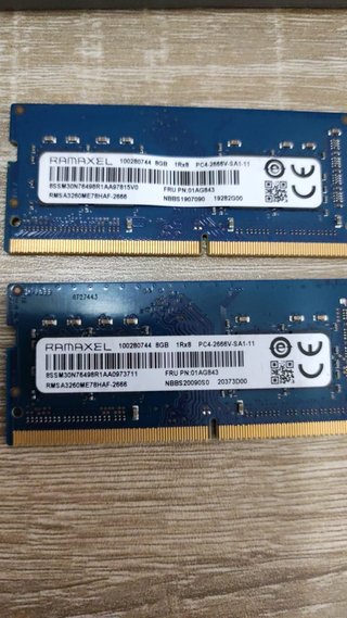 Kit RAM 16GB (2x8GB) DDR4 2666MHz Ramaxel