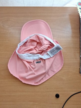 Gorro de baño infantil rosa
