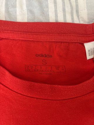 Camiseta Adidas Roja