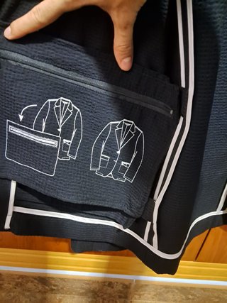 Americana Zara Hombre S Azul Marino Nueva