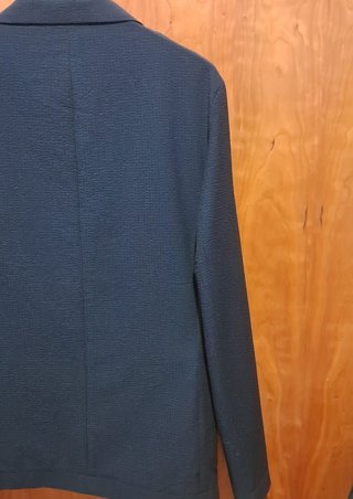 Americana Zara Hombre S Azul Marino Nueva