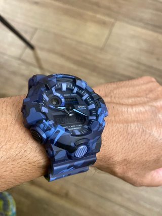 Reloj Casio G-Shock Camuflaje Azul