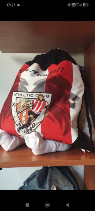 Mochila Athletic Club Roja y Blanca