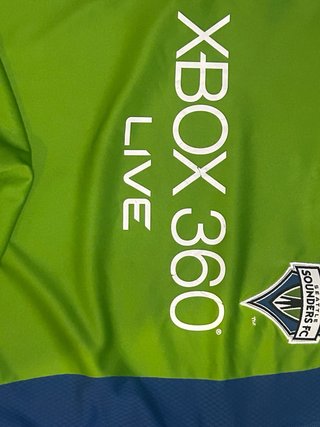 Camiseta Seattle Sounders 2010 MLS Xbox 360 XL