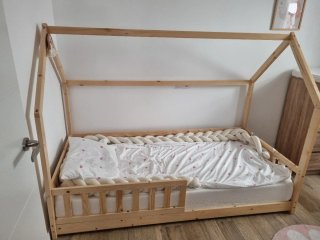 Cama cabaña infantil madera