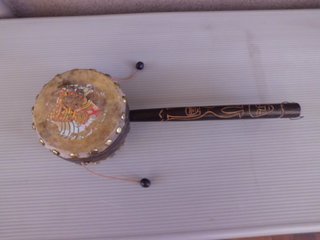 Strumenti musicali decorativi etnici