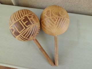 Strumenti musicali decorativi etnici