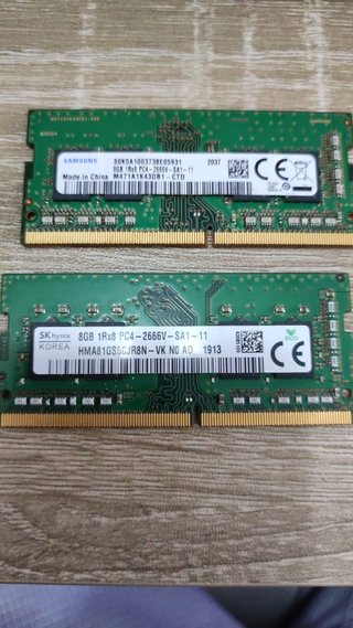 sodimm ddr4 sxhynix  2666 16gb (2x8gb)