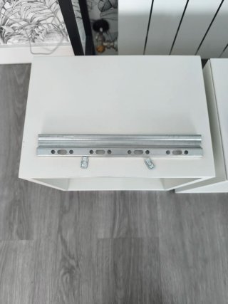Mobiletto di stoccaggio Eket Ikea Bianco