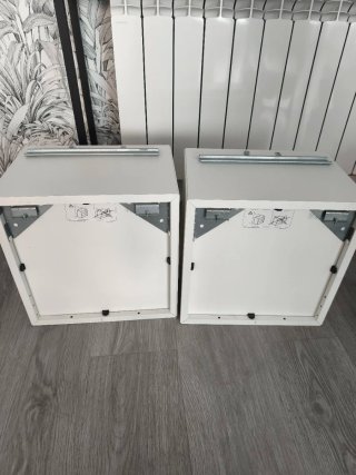 Mobiletto di stoccaggio Eket Ikea Bianco