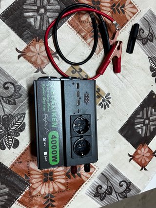 Inversor 4000W 12V/24V Onda Pura