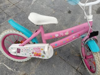 Bicicleta Peppa Pig 14'' Rosa
