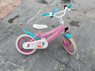 Bicicleta Peppa Pig 14'' Rosa
