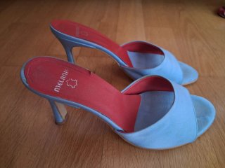 Zapatos Melanie Talla 36 Azul Celeste