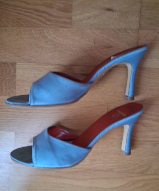 Zapatos Melanie Talla 36 Azul Celeste