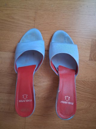 Zapatos Melanie Talla 36 Azul Celeste