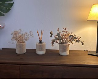 Set Decoración Nórdica: Jarrones y Velas