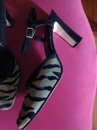 Zapatos Polenka Tacón Animal Print