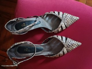 Zapatos Polenka Tacón Animal Print