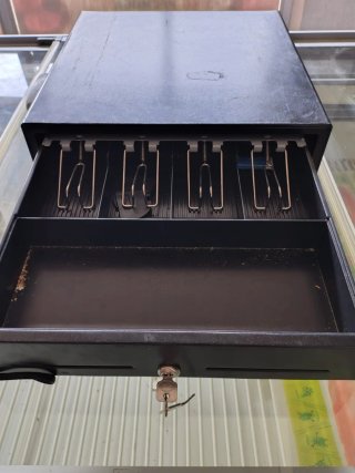 Cajón TPV con llave