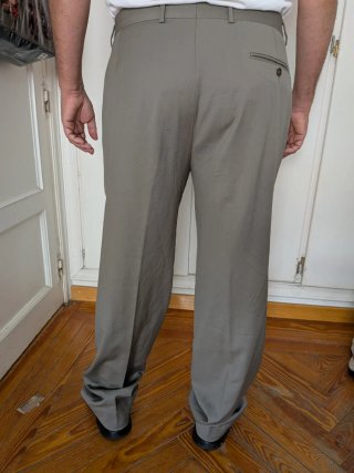 Pantaloni Yves Saint Laurent Verde Oliva