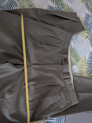Pantaloni Yves Saint Laurent Verde Oliva