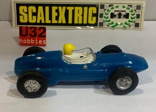 Scalextric Exin Cooper F1 Azul Doble Guía