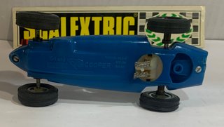 Scalextric Exin Cooper F1 Azul Doble Guía
