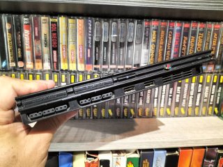 PlayStation 2 Slim Negra + Mando y Cables