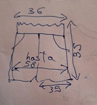 Pantalón corto verano viscosa lunares