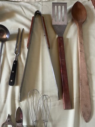 Lote de utensilios de cocina variados