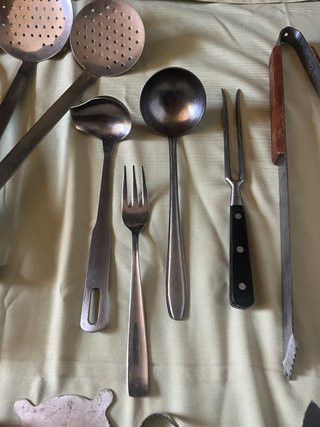 Lote de utensilios de cocina variados