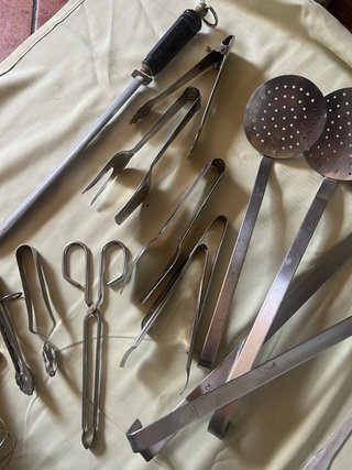 Lote de utensilios de cocina variados