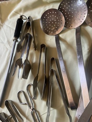 Lote de utensilios de cocina variados