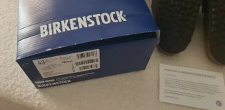 Sandalias Nuevas Birkenstock piel Oliva Gray N°43