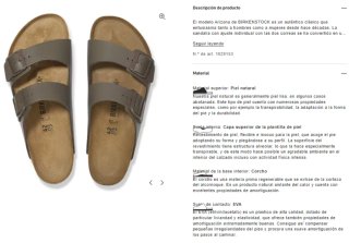 Sandalias Nuevas Birkenstock piel Oliva Gray N°43